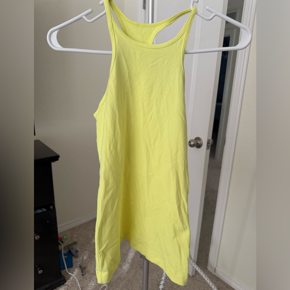 Yellow Lululemon Tank